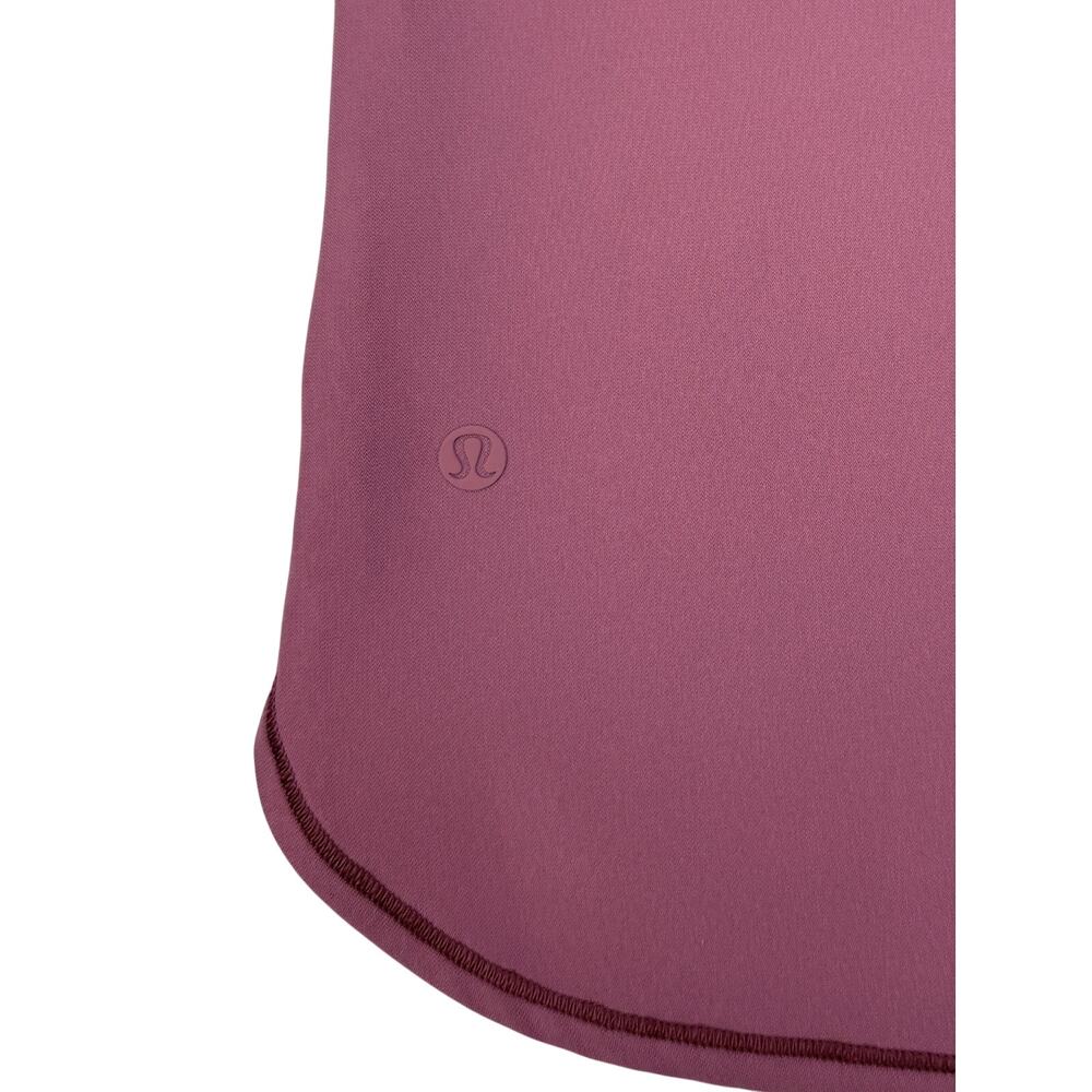 LULULEMON On The Fly Woven Skirt Size 12 Misty Merlot - Picture 7 of 8
